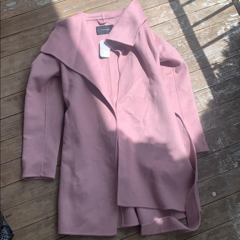 Tahari Lavender Coat. Size small.